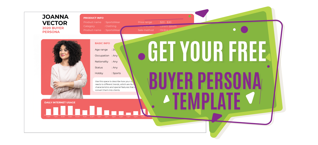 Call-to-action Buyer Persona. Digital strategy